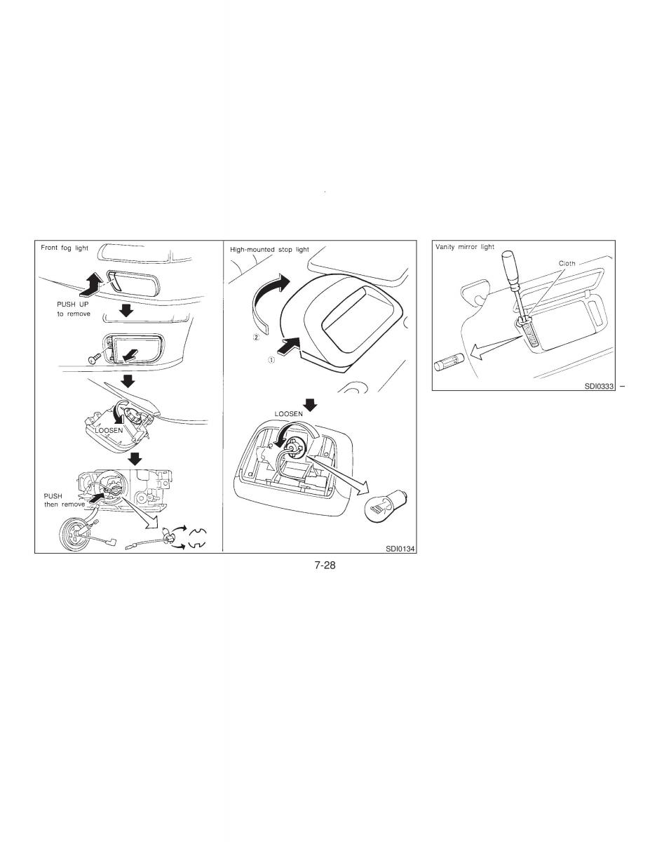 Nissan Maxima IV 4 A32 Cefiro owners manual / page 155