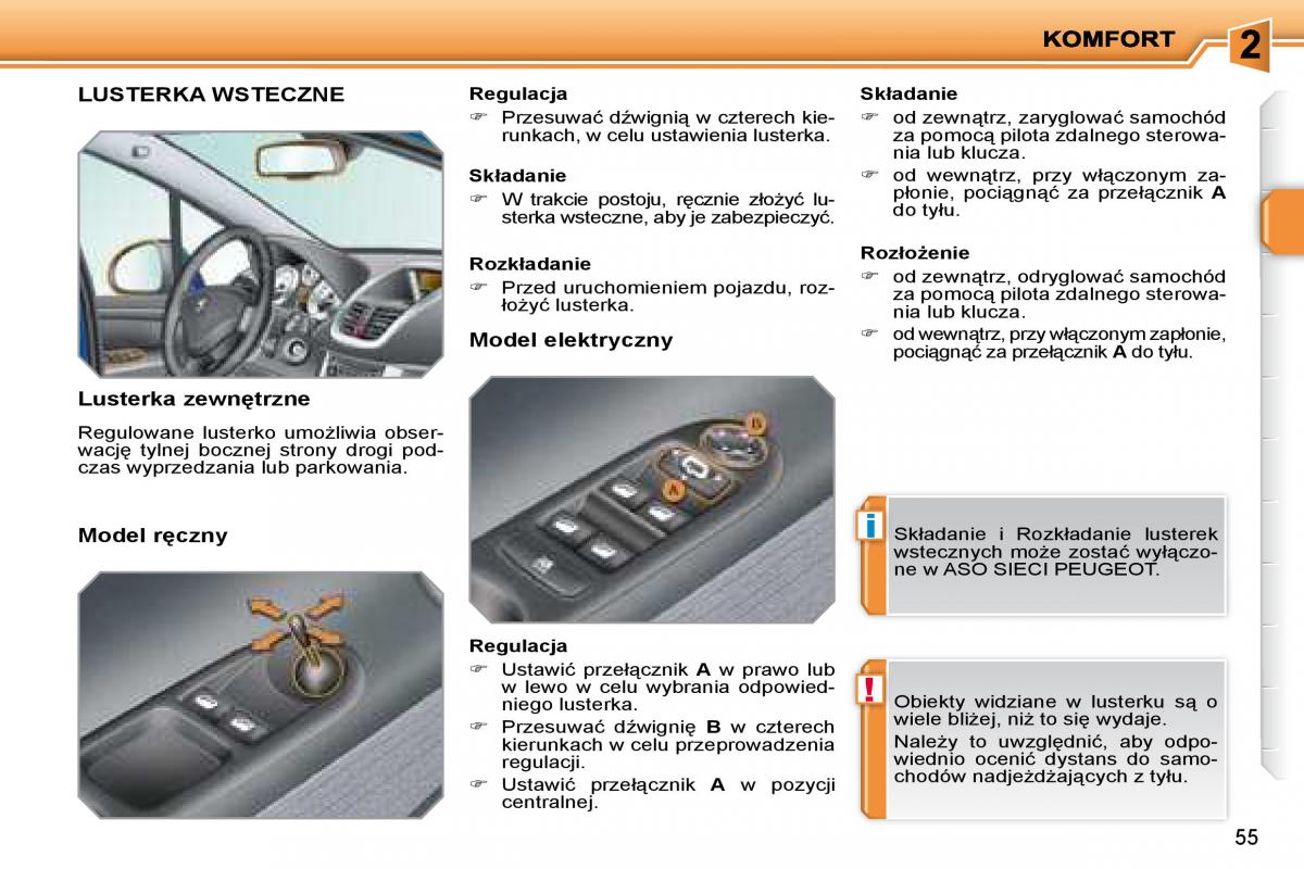 instrukcja obsługi Peugeot 207 Peugeot 207 instrukcja / page 58