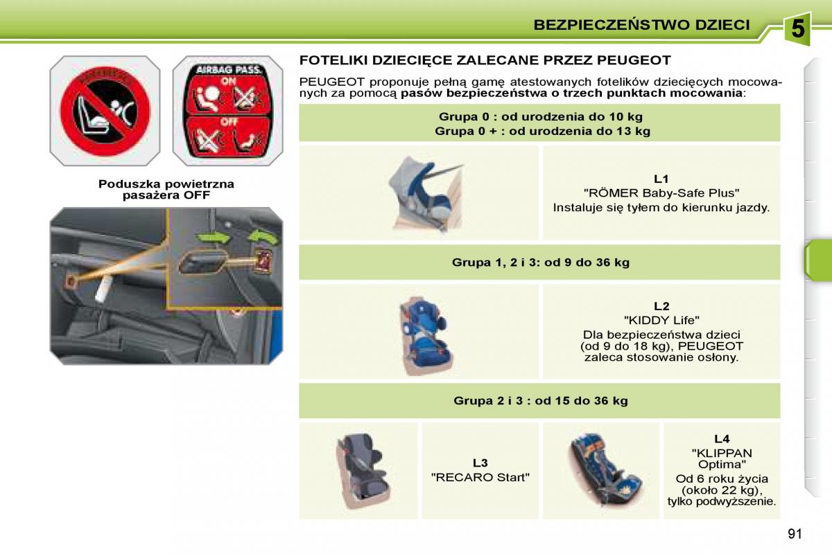 Peugeot 207 instrukcja obslugi / page 102