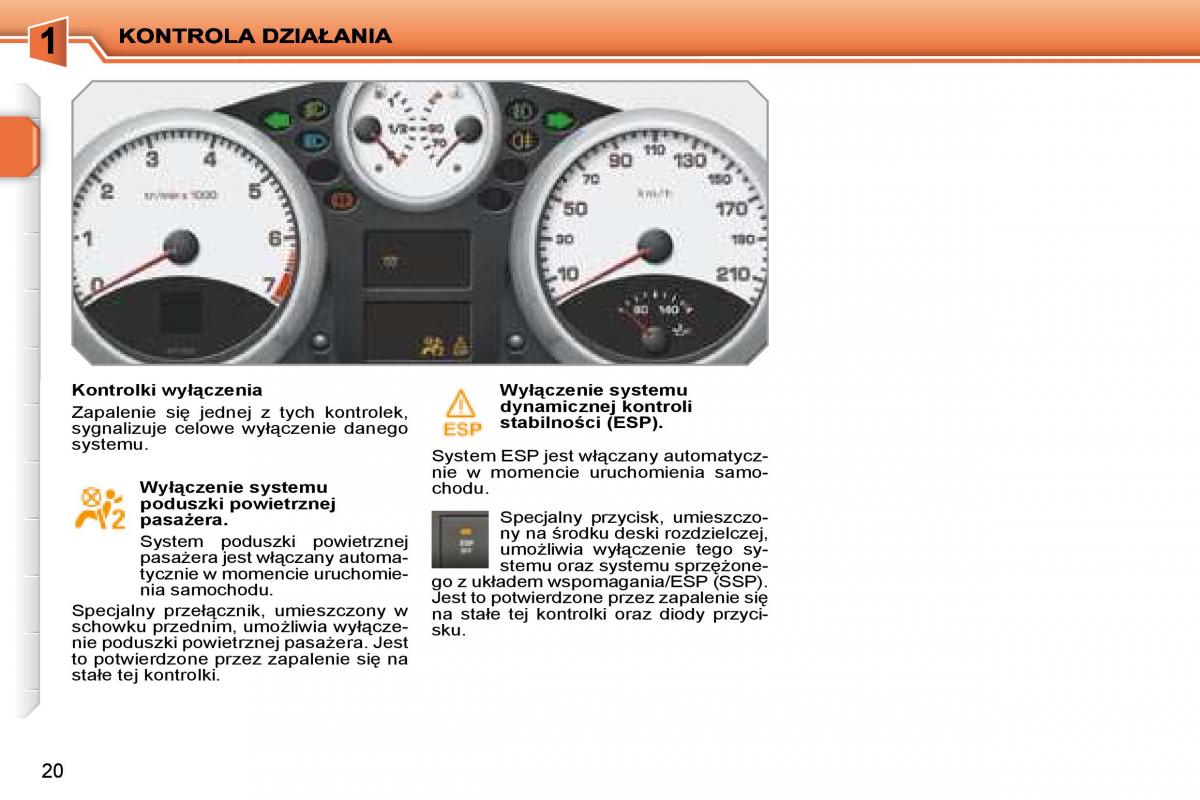 Peugeot 207 instrukcja obslugi / page 17