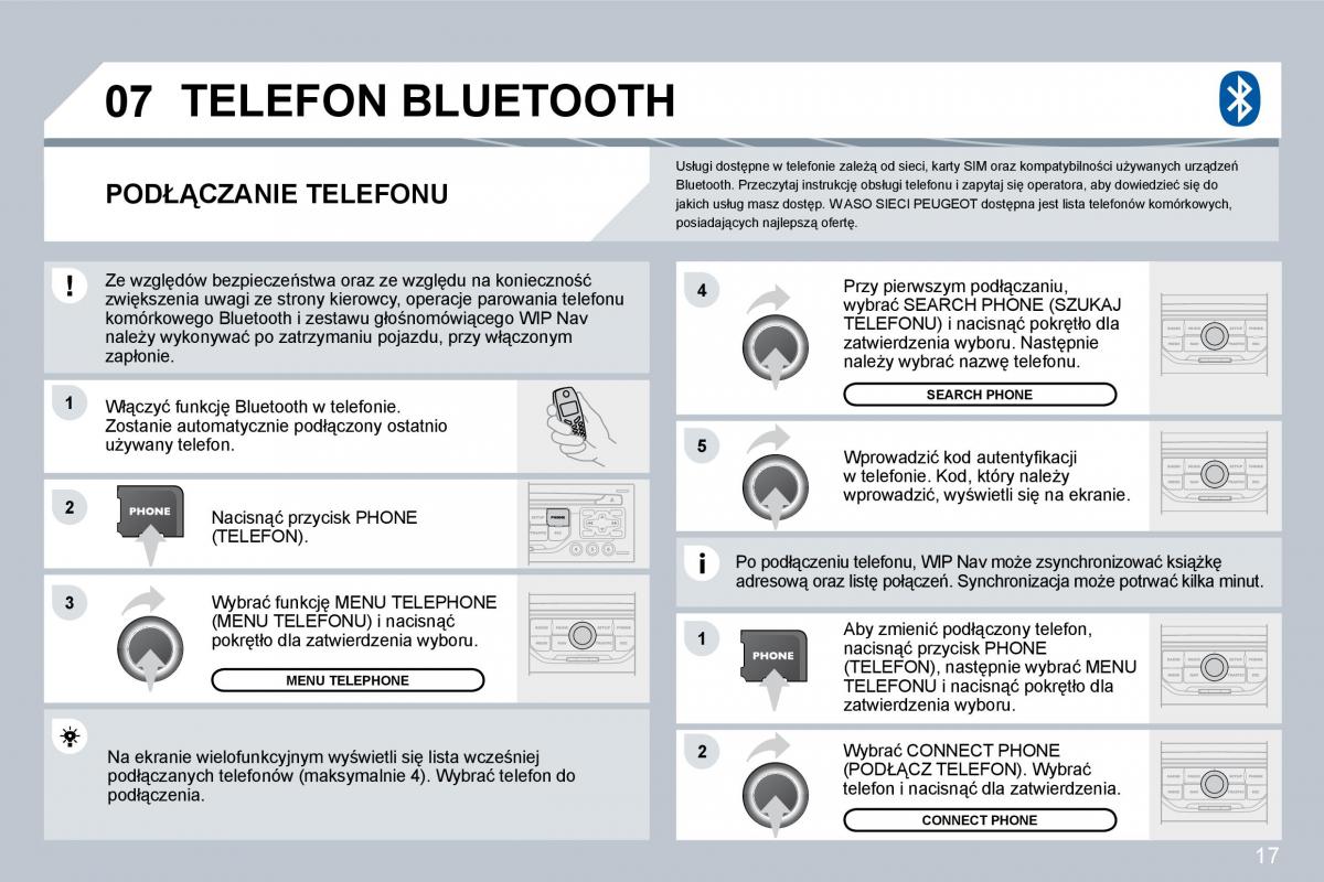 Peugeot 207 instrukcja obslugi / page 245