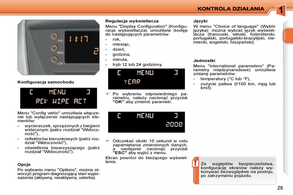 Peugeot 207 instrukcja obslugi / page 26