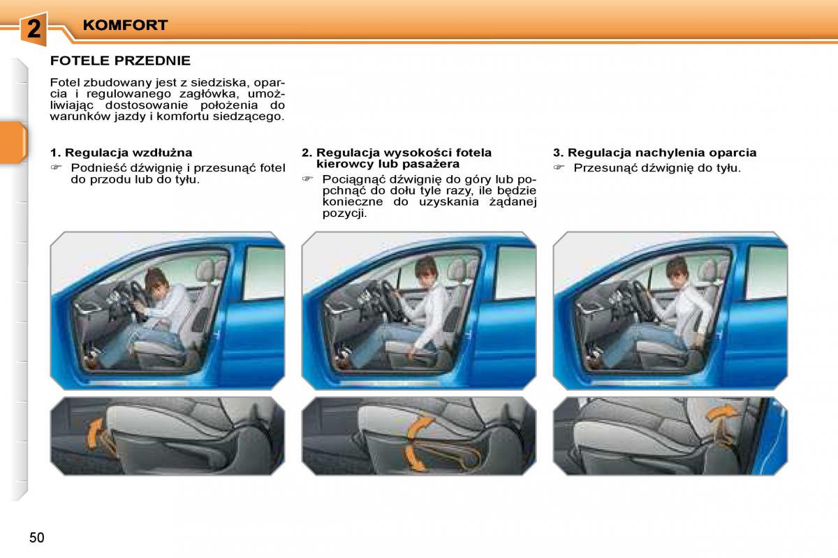 instrukcja obsługi Peugeot 207 Peugeot 207 instrukcja / page 51