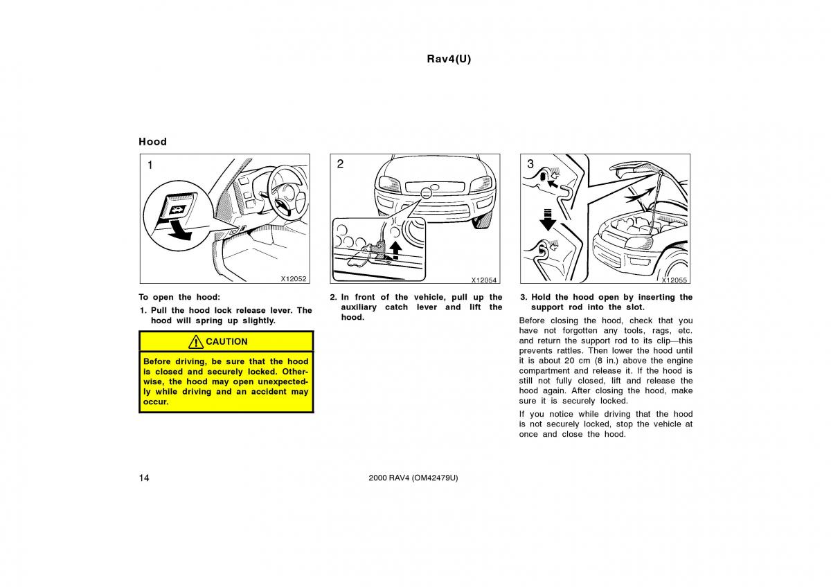 Toyota Rav4 II 2 owners manual / page 22