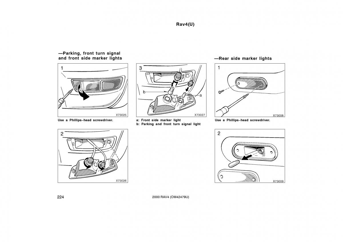 Toyota Rav4 II 2 owners manual / page 232