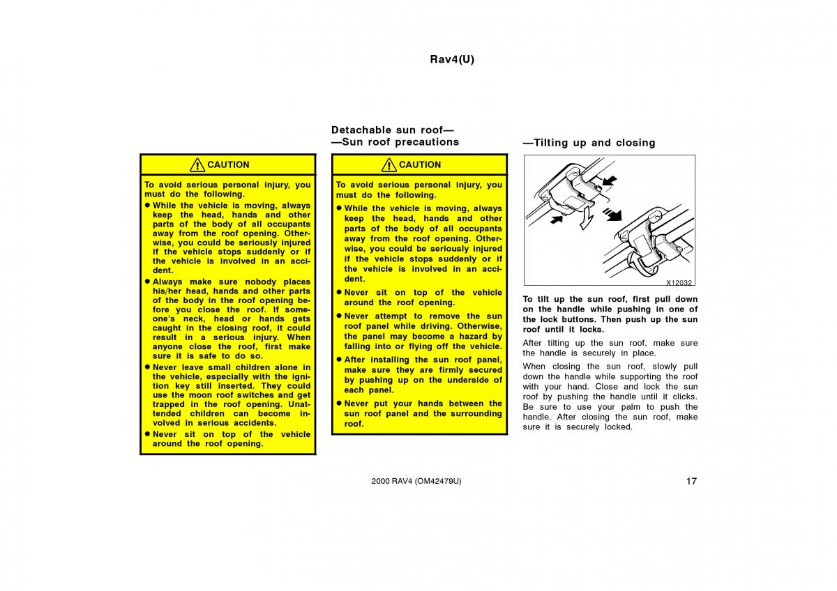 Toyota Rav4 II 2 owners manual / page 25