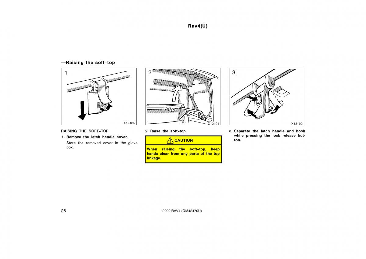 Toyota Rav4 II 2 owners manual / page 34