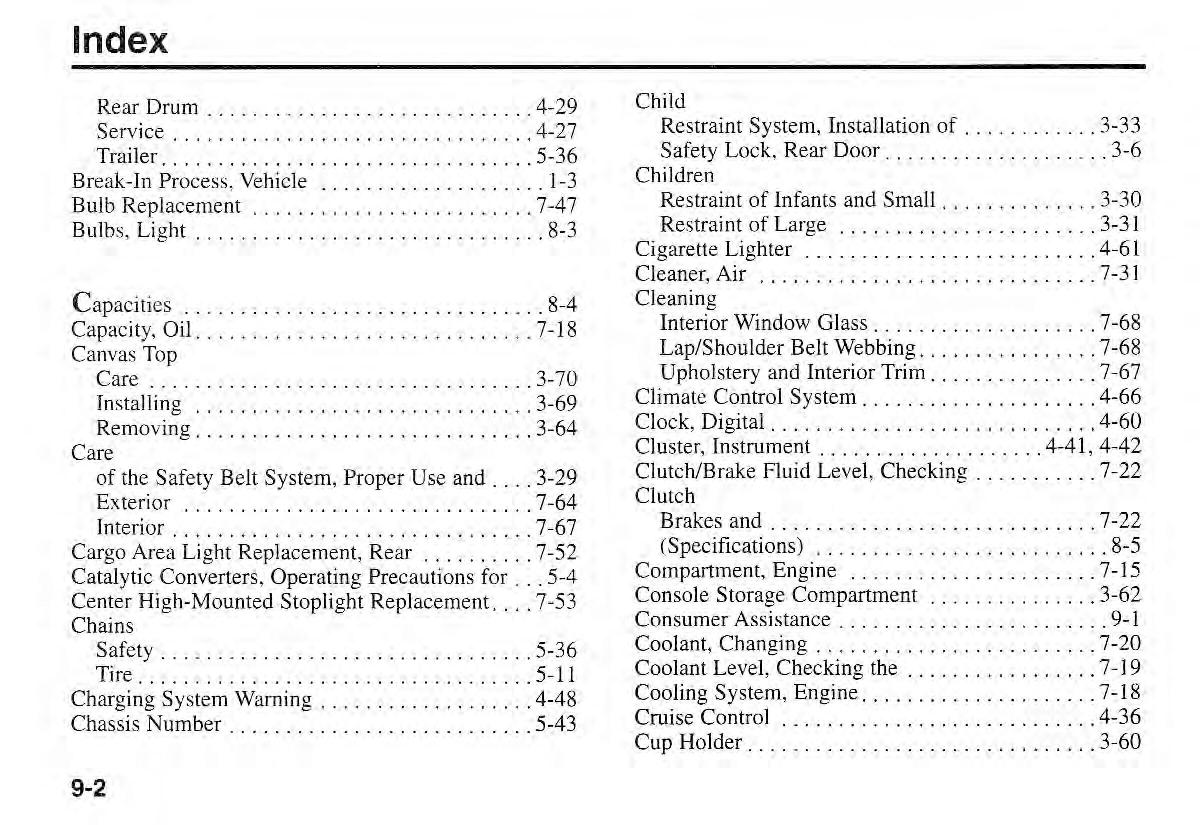 Kia Sportage I 1 owners manual / page 283