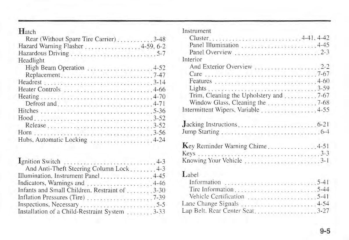 manual  Kia Sportage I 1 owners manual / page 286