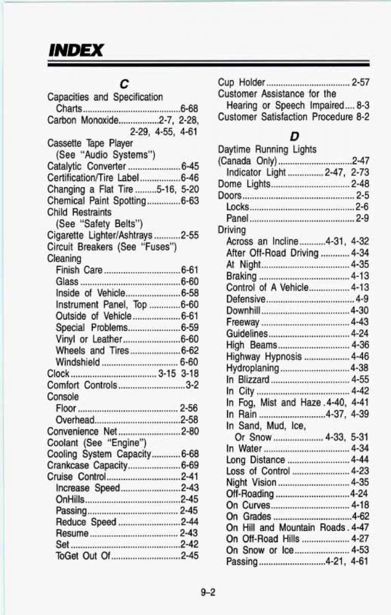 Chevrolet Suburban owners manual / page 377