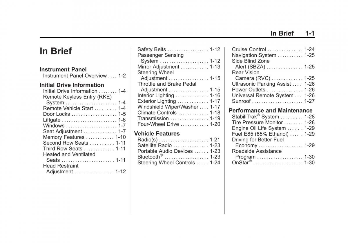 manual  Chevrolet Suburban owners manual / page 7