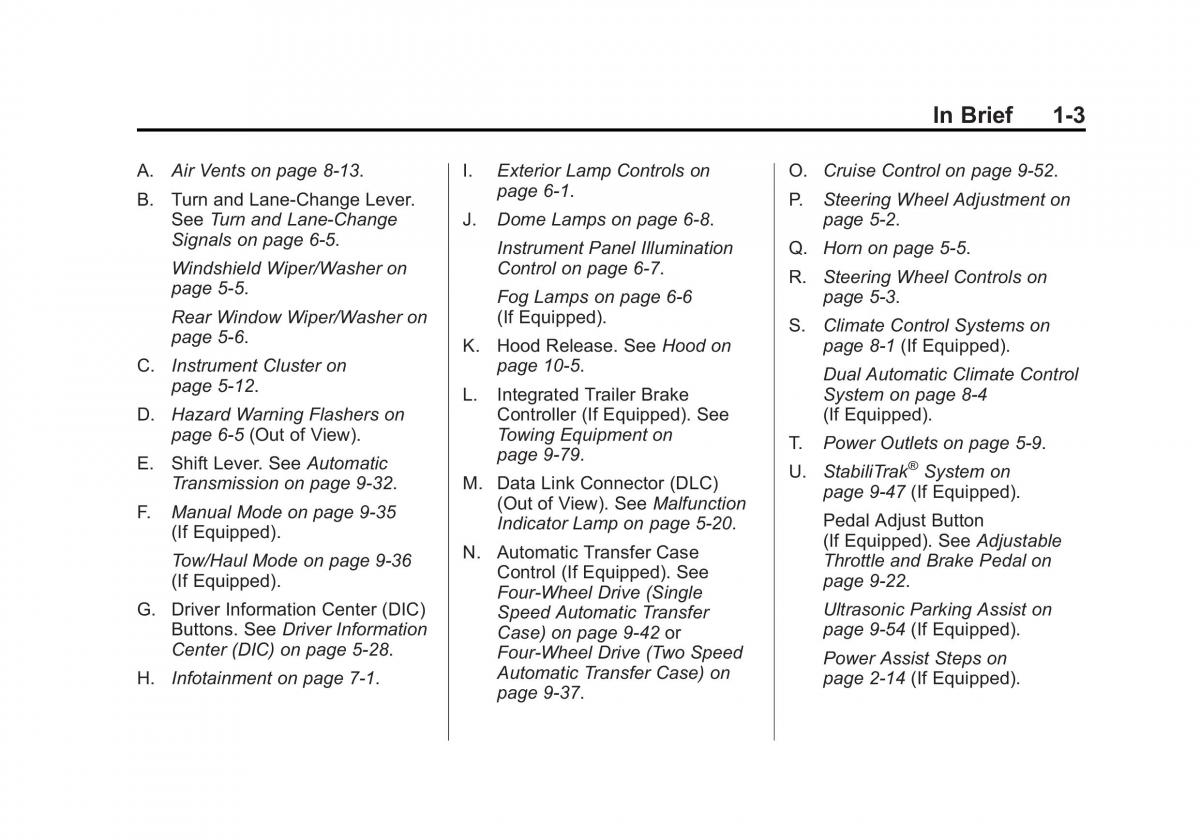 manual  Chevrolet Suburban owners manual / page 9