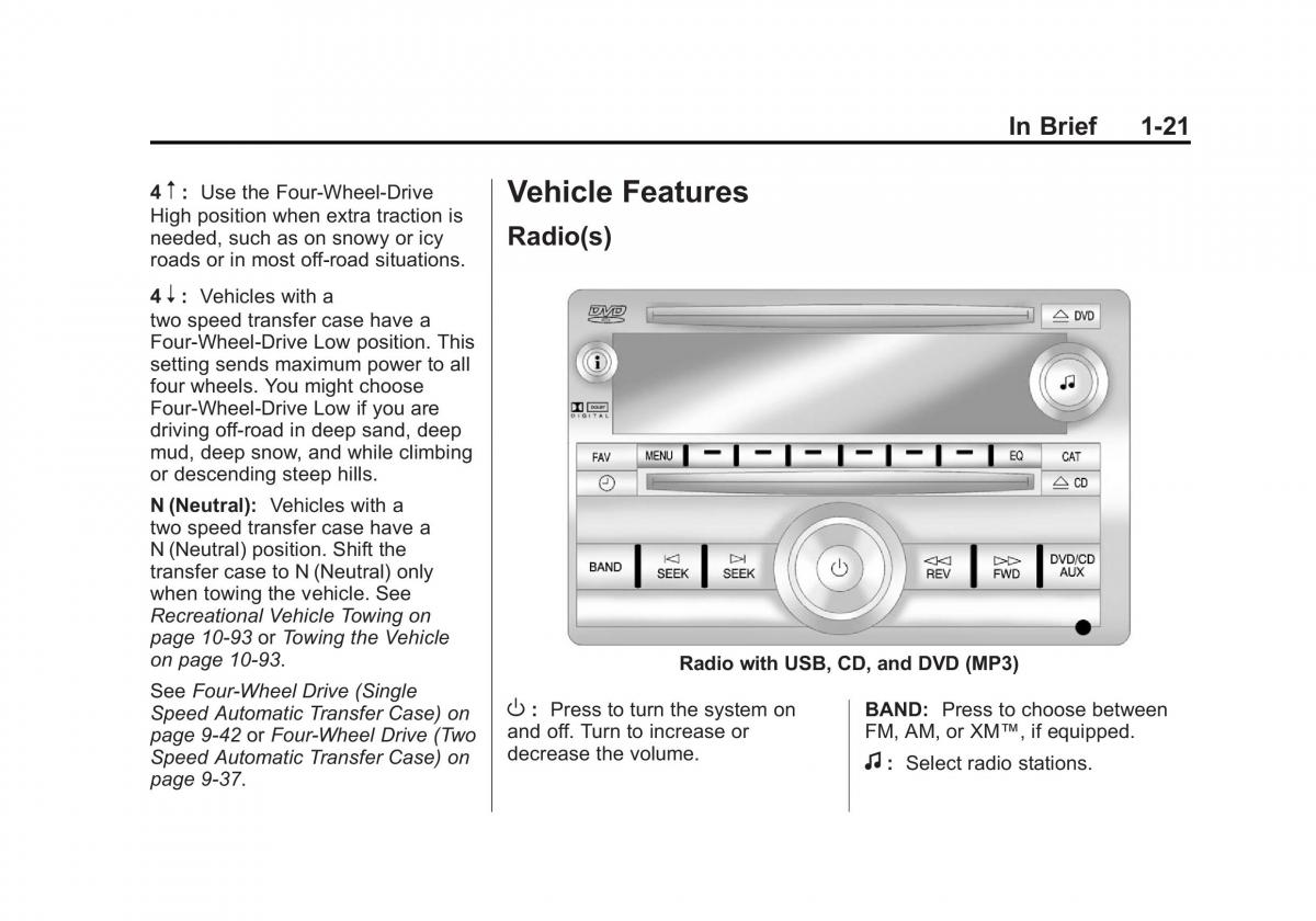 Chevrolet Suburban owners manual / page 27