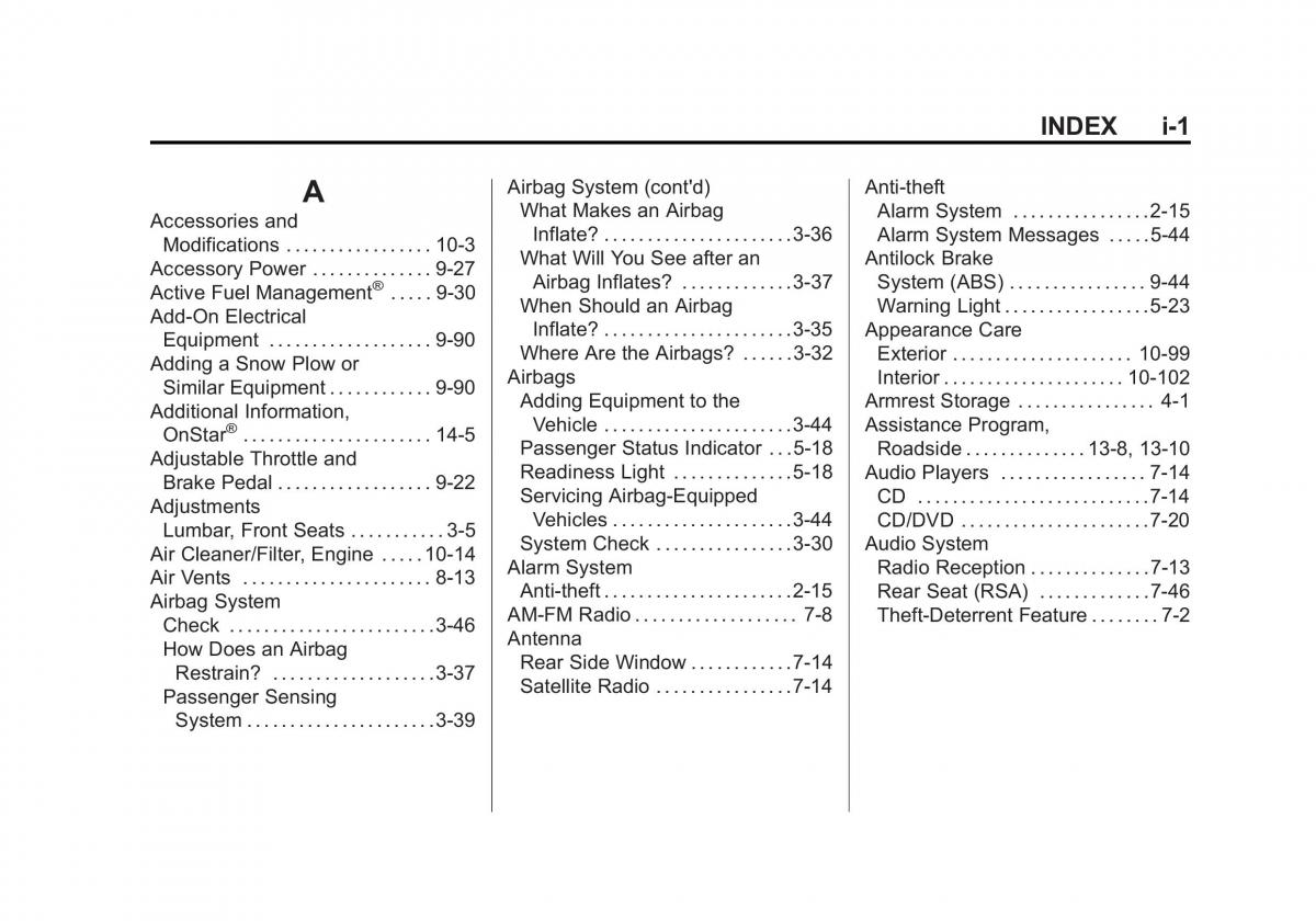 Chevrolet Suburban owners manual / page 531