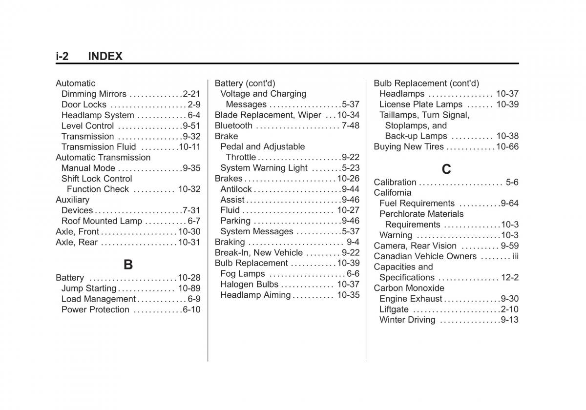 Chevrolet Suburban owners manual / page 532