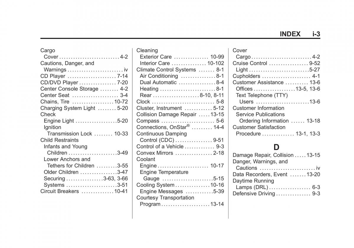 Chevrolet Suburban owners manual / page 533