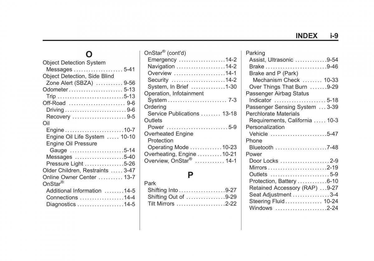 Chevrolet Suburban owners manual / page 539