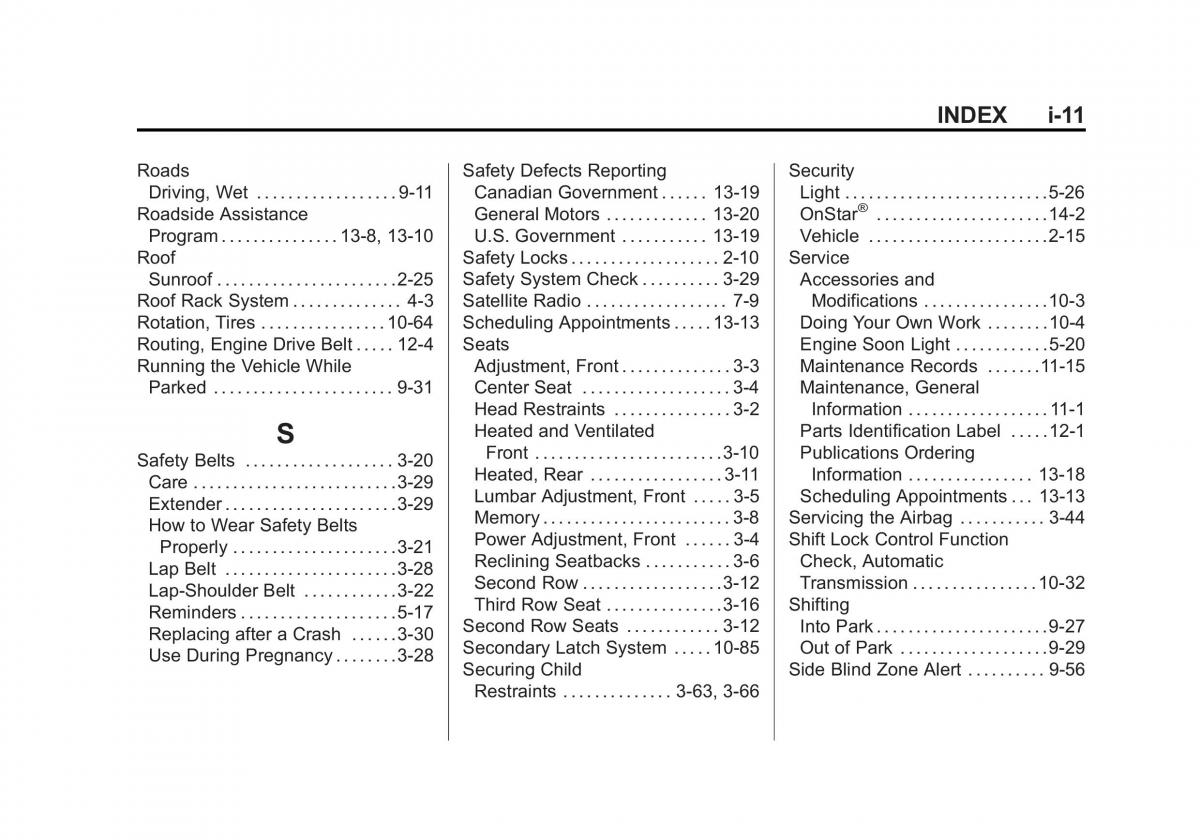 manual  Chevrolet Suburban owners manual / page 541