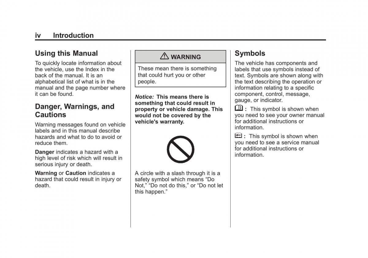 Chevrolet Suburban owners manual / page 4