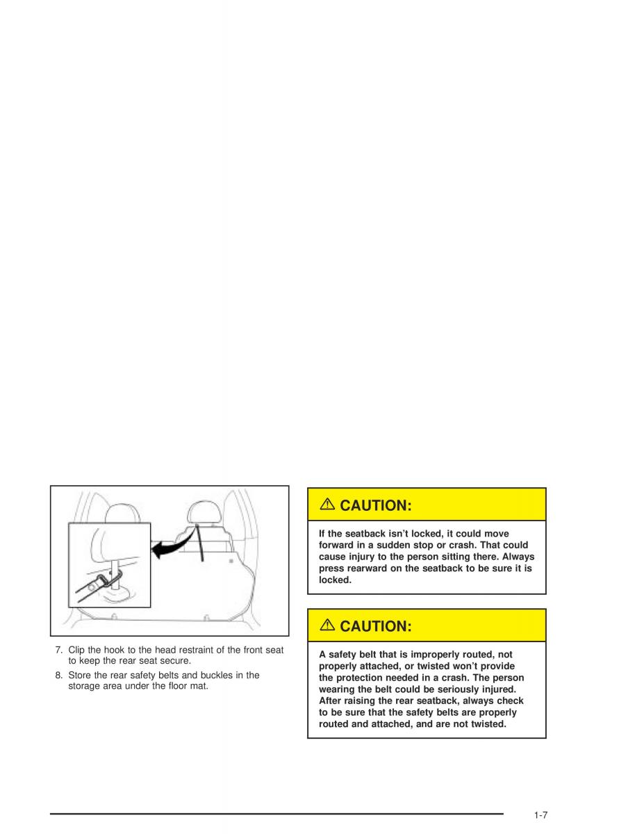 Chevrolet Aveo owners manual / page 13