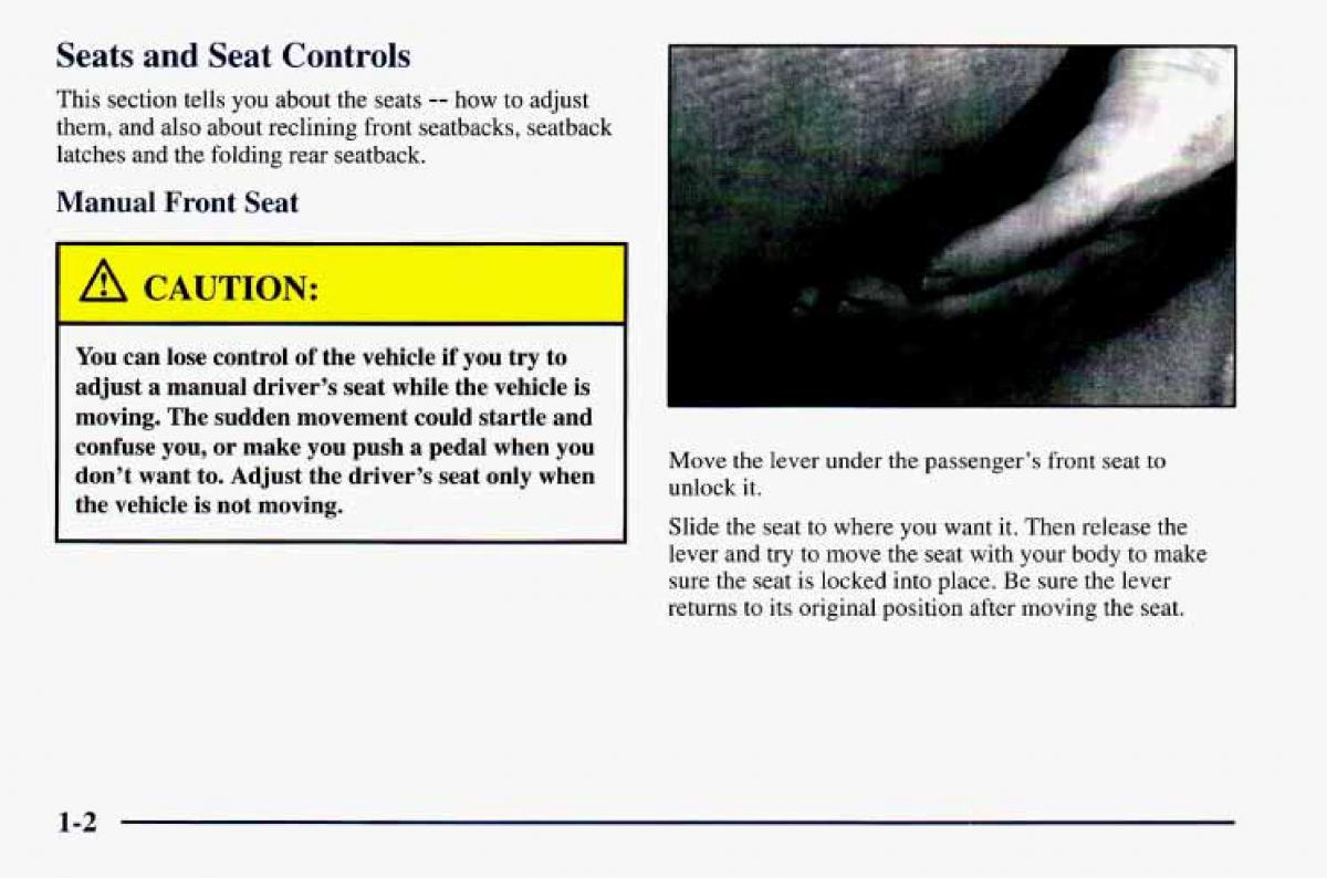 manual  Chevrolet Camaro IV 4 owners manual / page 12