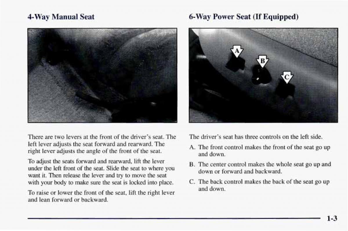 manual  Chevrolet Camaro IV 4 owners manual / page 13