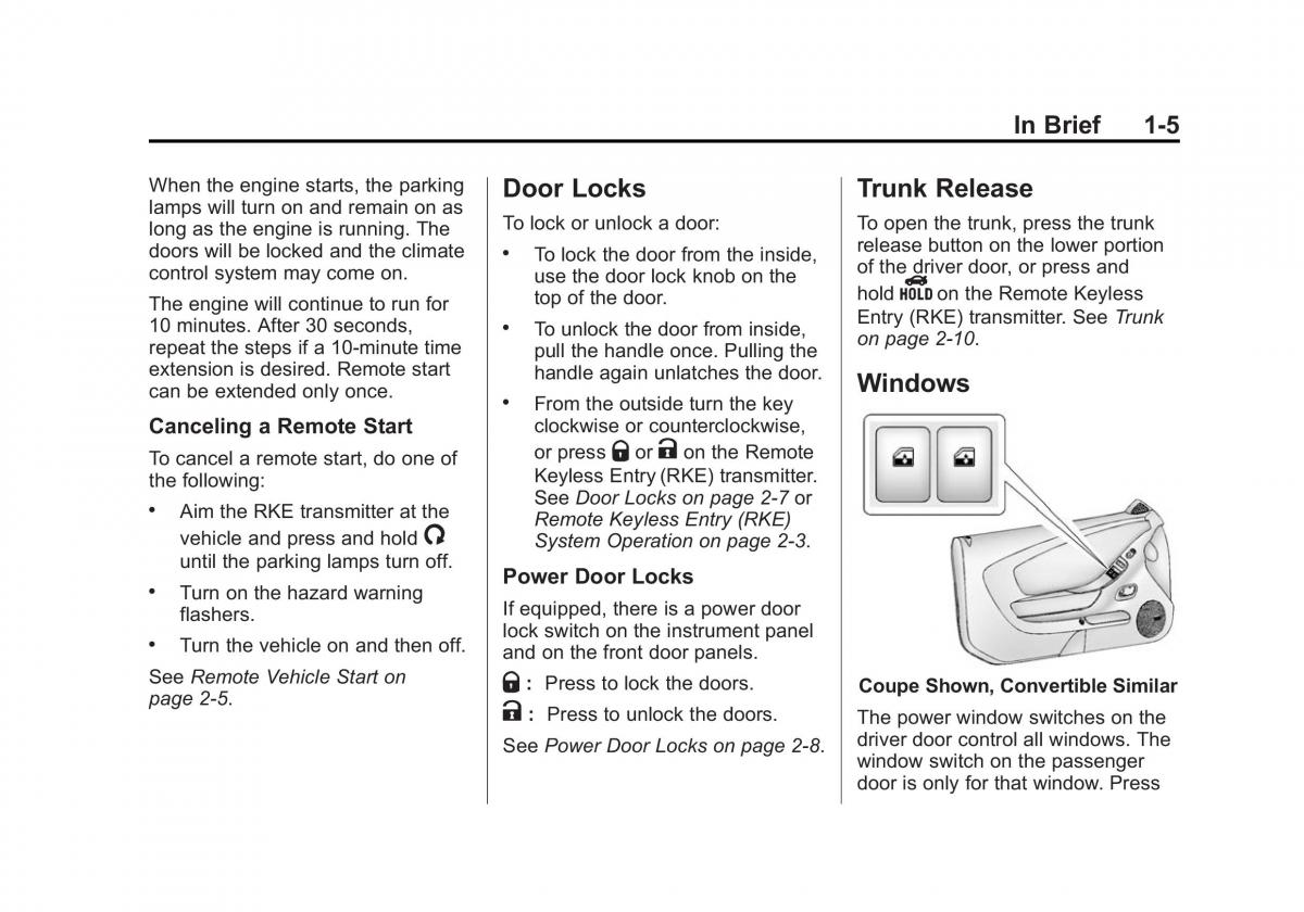 manual  Chevrolet Camaro V 5 owners manual / page 12