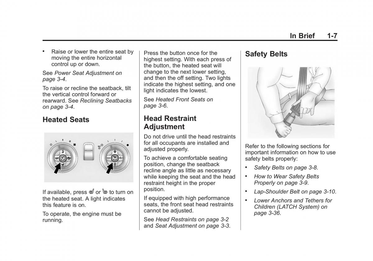 manual  Chevrolet Camaro V 5 owners manual / page 14