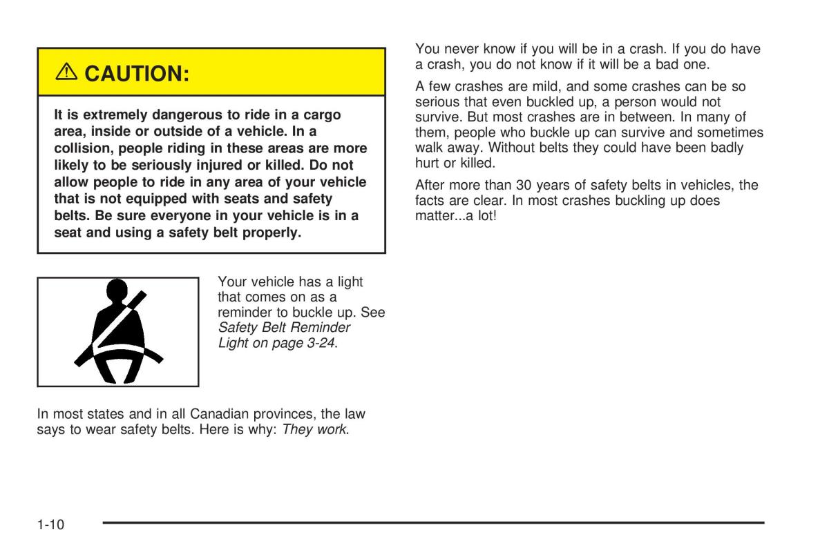 Chevrolet Cobalt owners manual / page 16