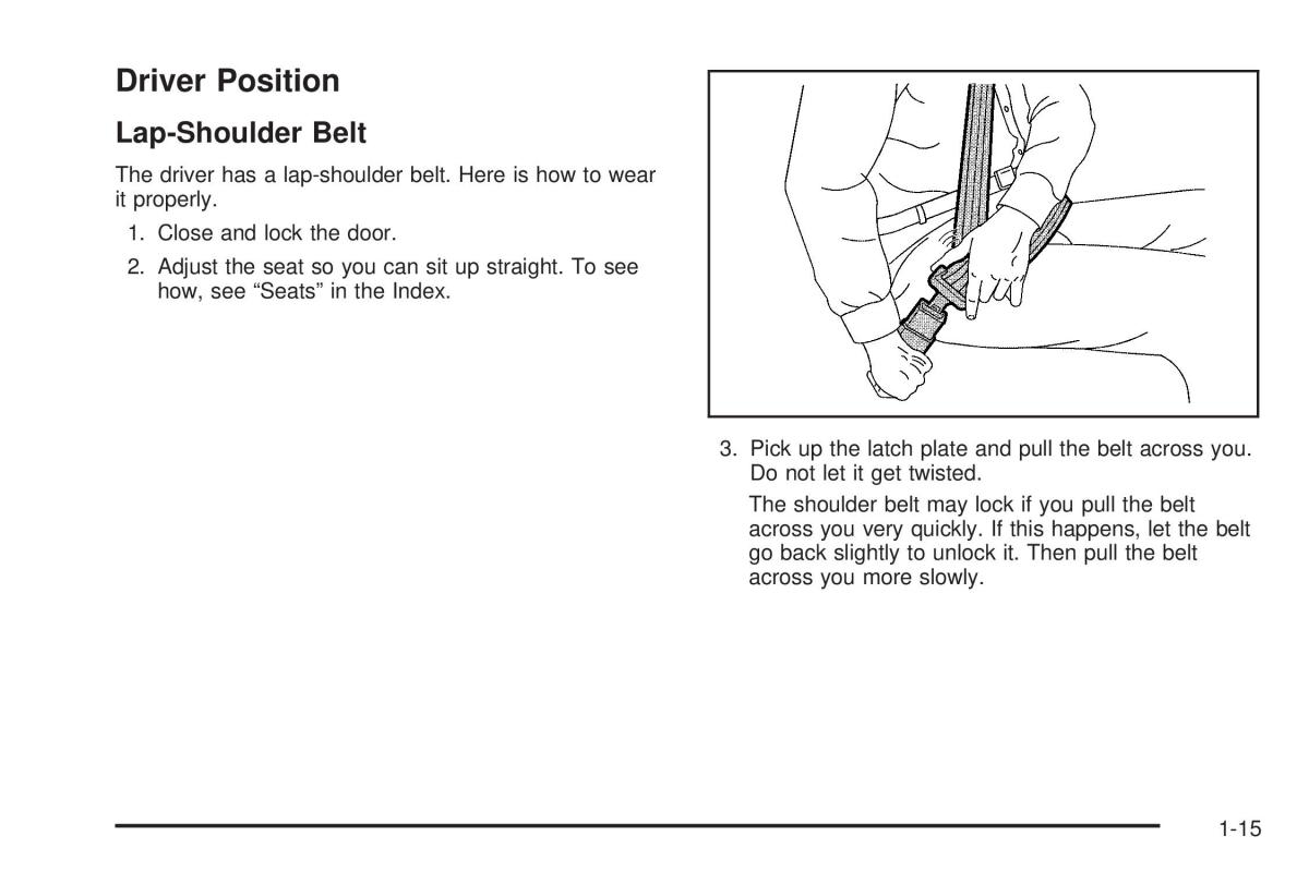 manual  Chevrolet Cobalt owners manual / page 21