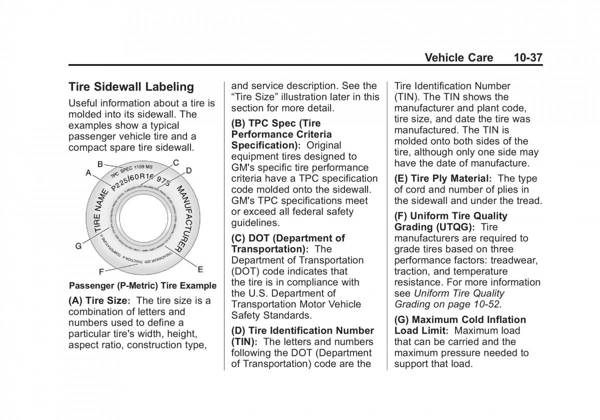 Chevrolet Traverse owners manual / page 337