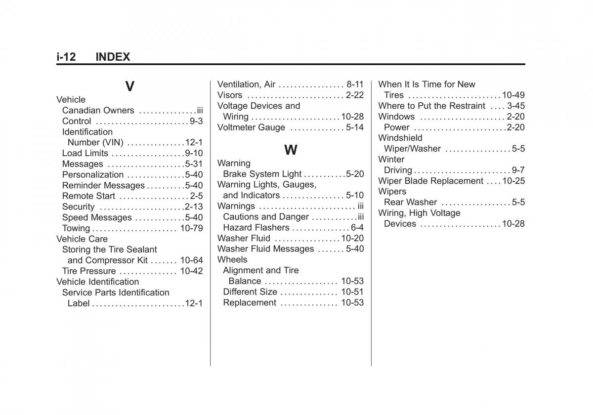 Chevrolet Traverse owners manual / page 450