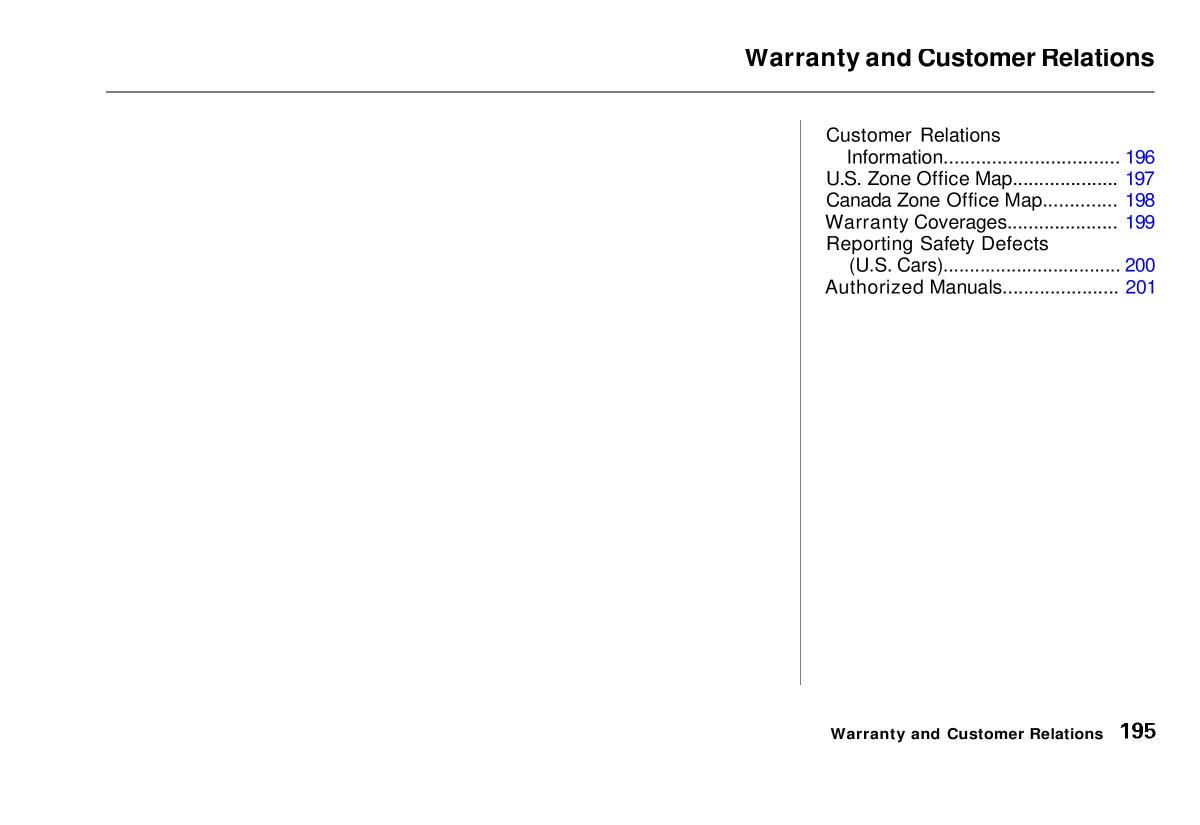Honda Civic VI 6 Hatchback owners manual / page 189