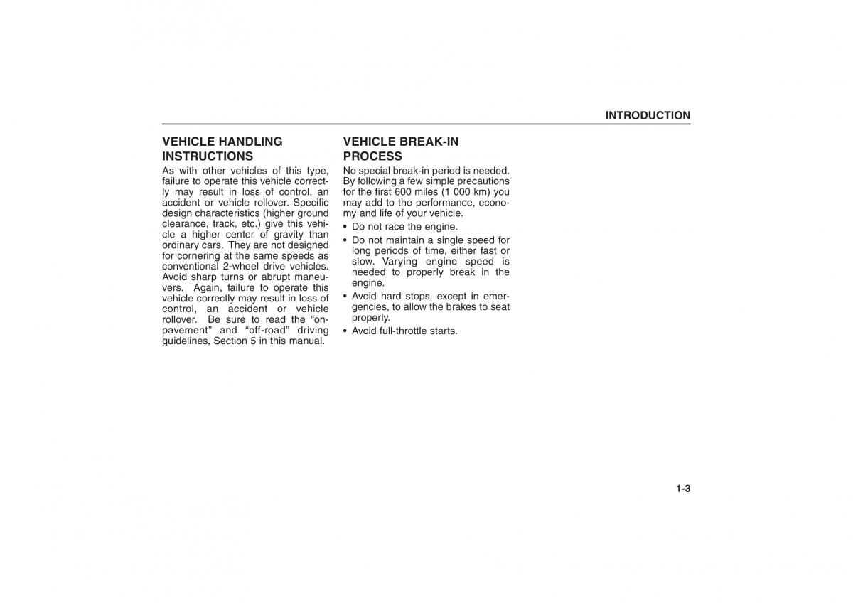 manual  Kia Sorento I 1 owners manual / page 6