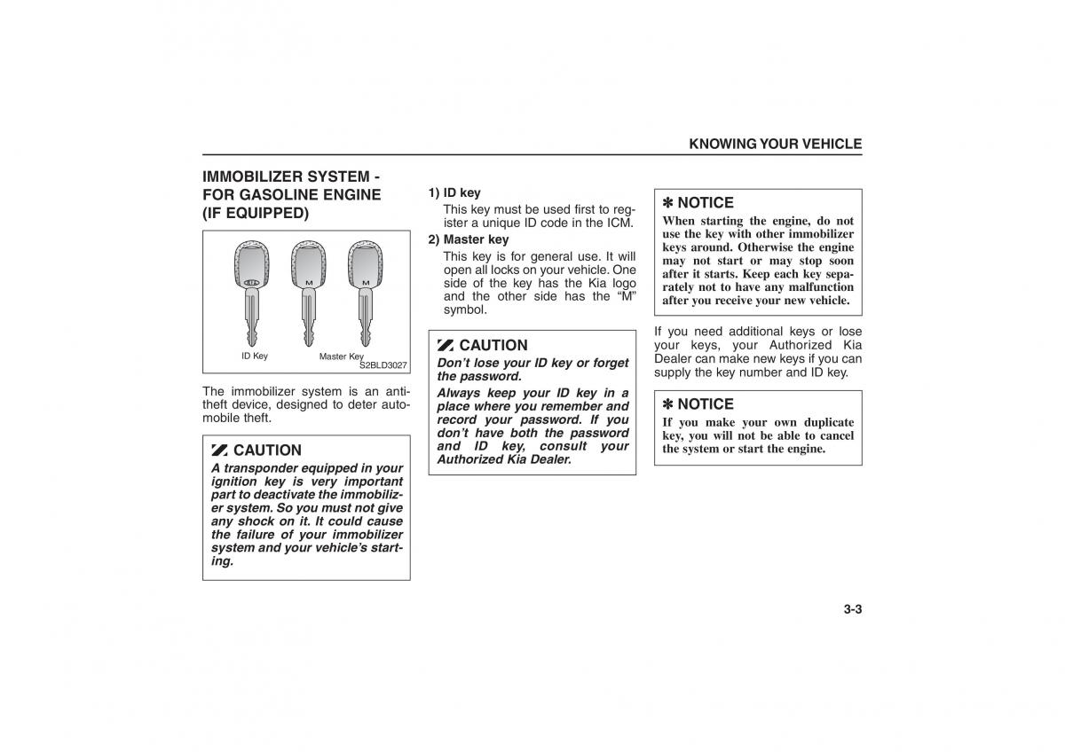 manual  Kia Sorento I 1 owners manual / page 12