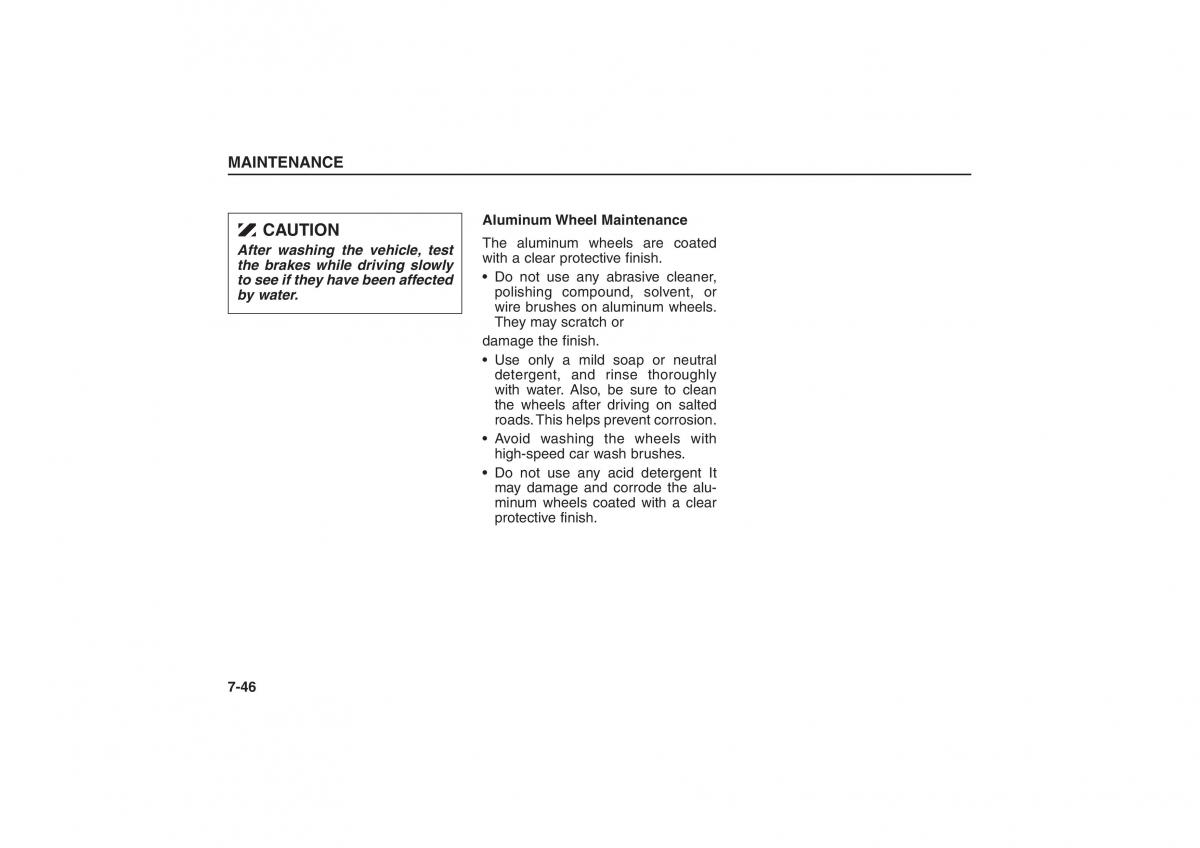 Kia Sorento I 1 owners manual / page 303