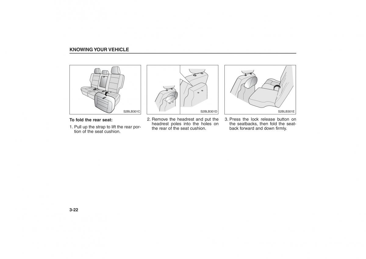 Kia Sorento I 1 owners manual / page 31