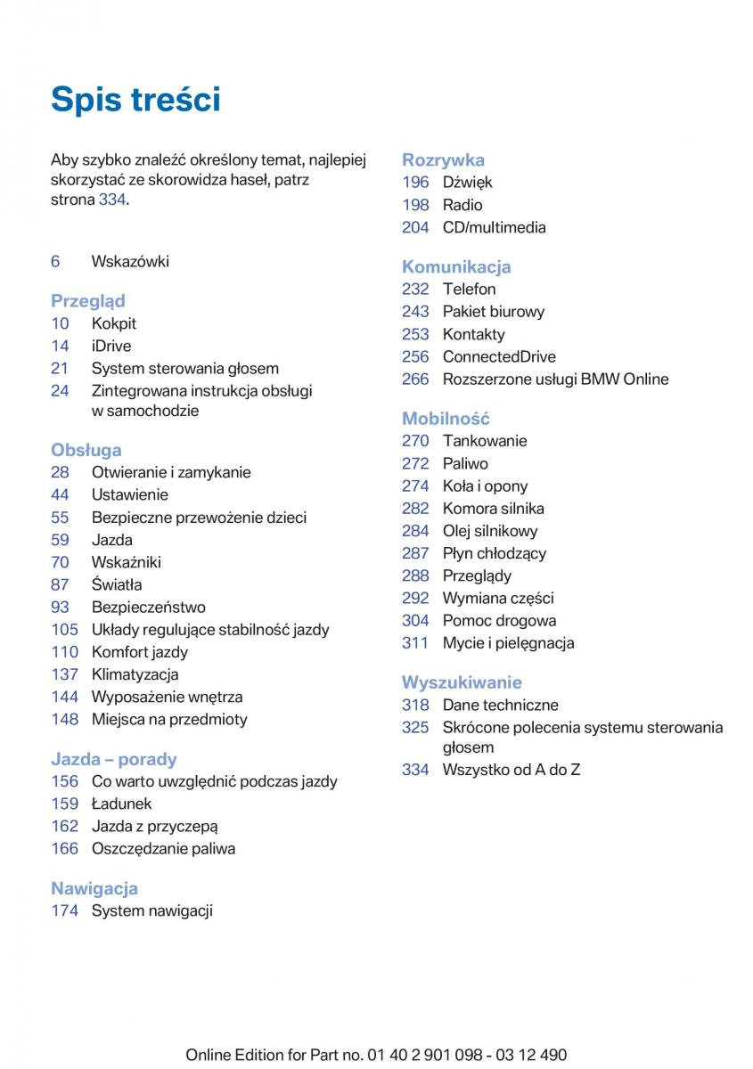 manual  BMW 3 F30 instrukcja / page 5