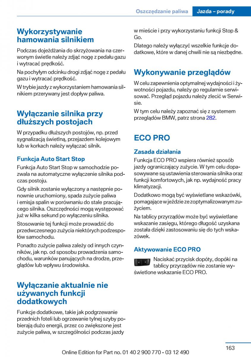 BMW 6 F13 Coupe instrukcja obslugi / page 163
