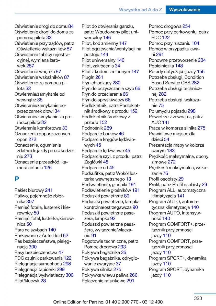 manual  BMW 6 F13 Coupe instrukcja / page 323