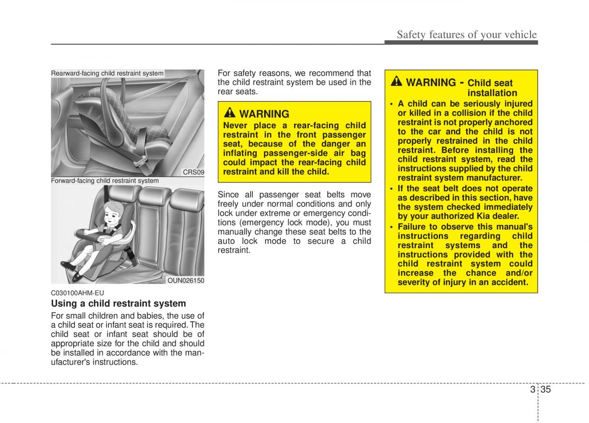instrukcja obsługi Kia Sportage Kia Sportage III 3 owners manual / page 57