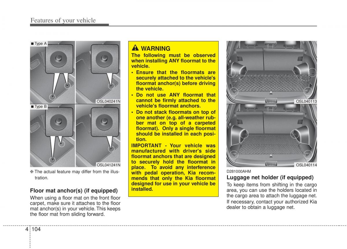 instrukcja obsługi Kia Sportage Kia Sportage III 3 owners manual / page 194