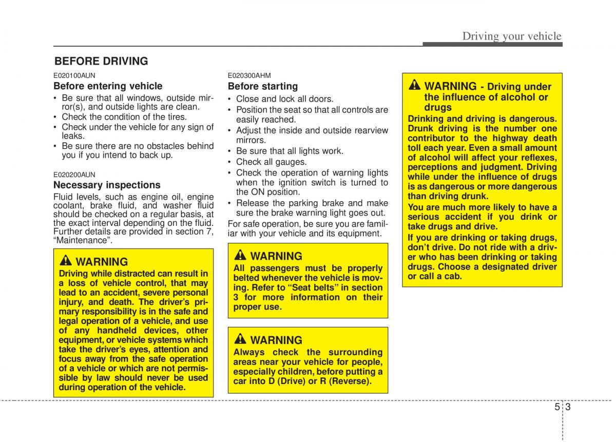 Kia Sportage III 3 owners manual / page 234