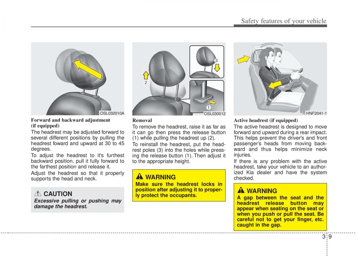 Kia Sportage III 3 owners manual / page 31