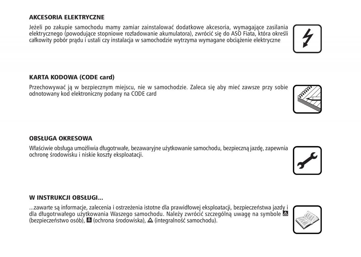 manual  Fiat Grande Punto III 3 instrukcja / page 5