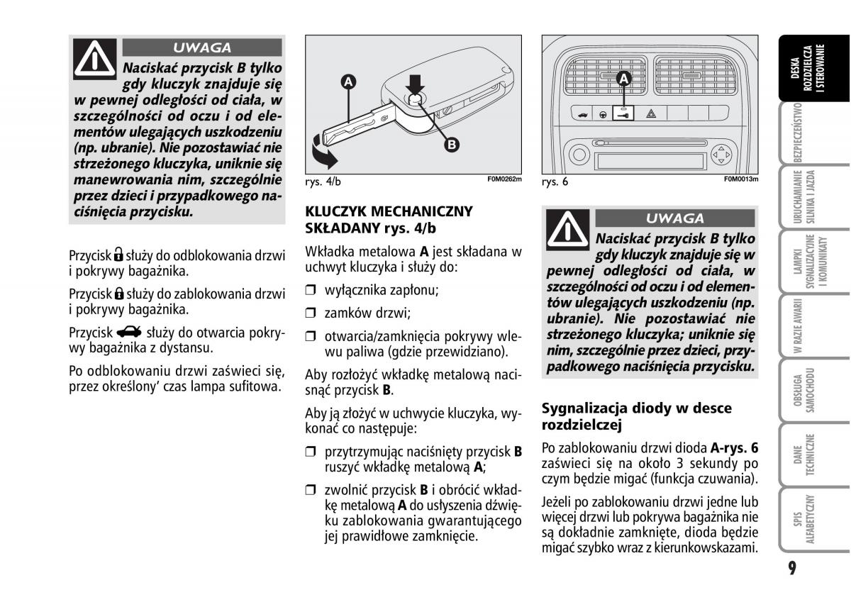 manual  Fiat Grande Punto III 3 instrukcja / page 11