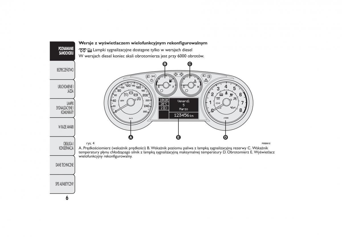 manual  Fiat Bravo II 2 instrukcja / page 10