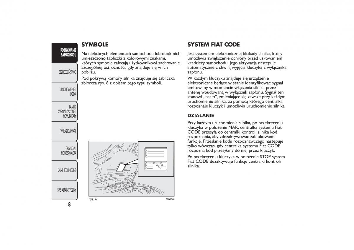 manual  Fiat Bravo II 2 instrukcja / page 12