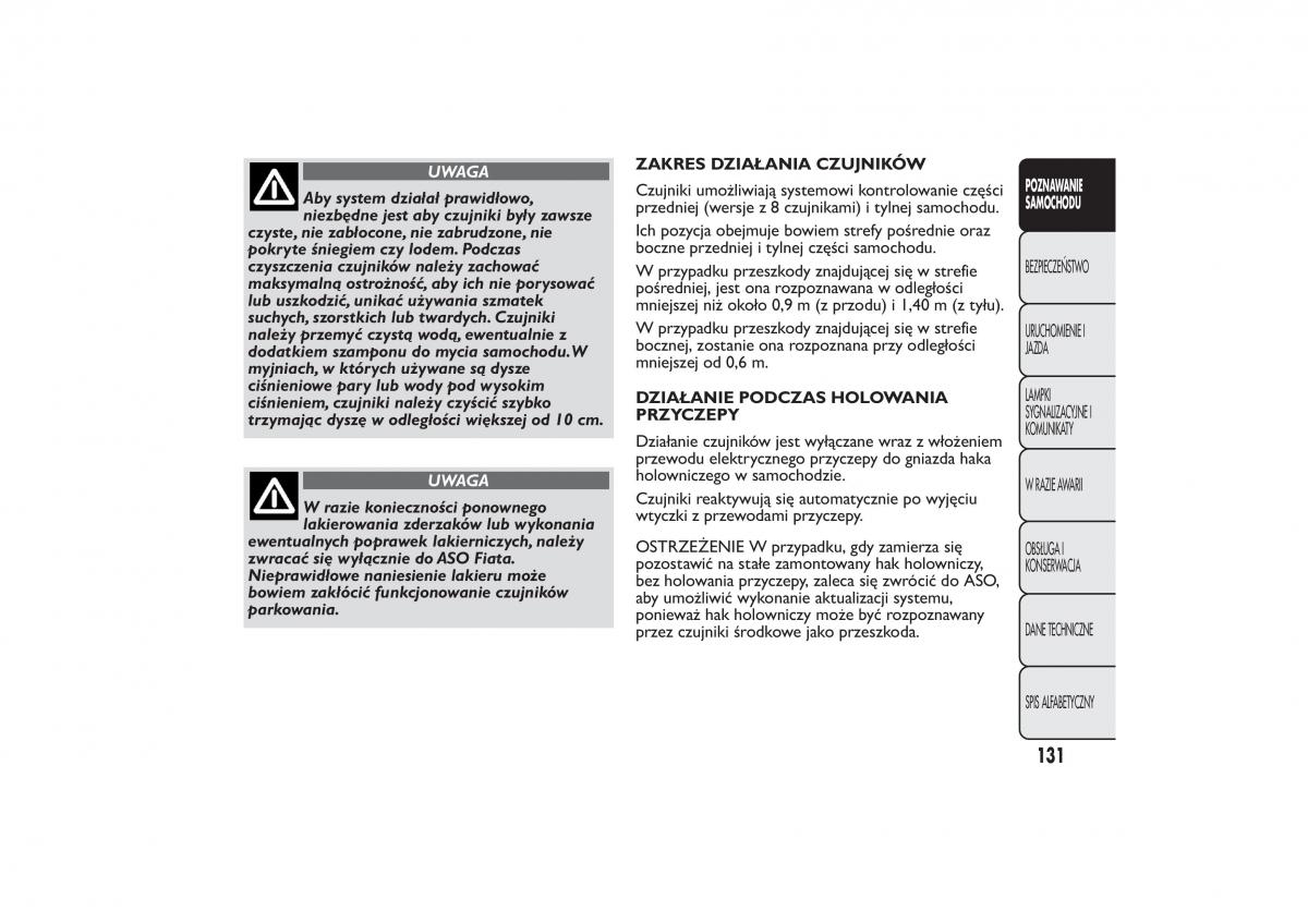 Fiat Bravo II 2 instrukcja / page 135