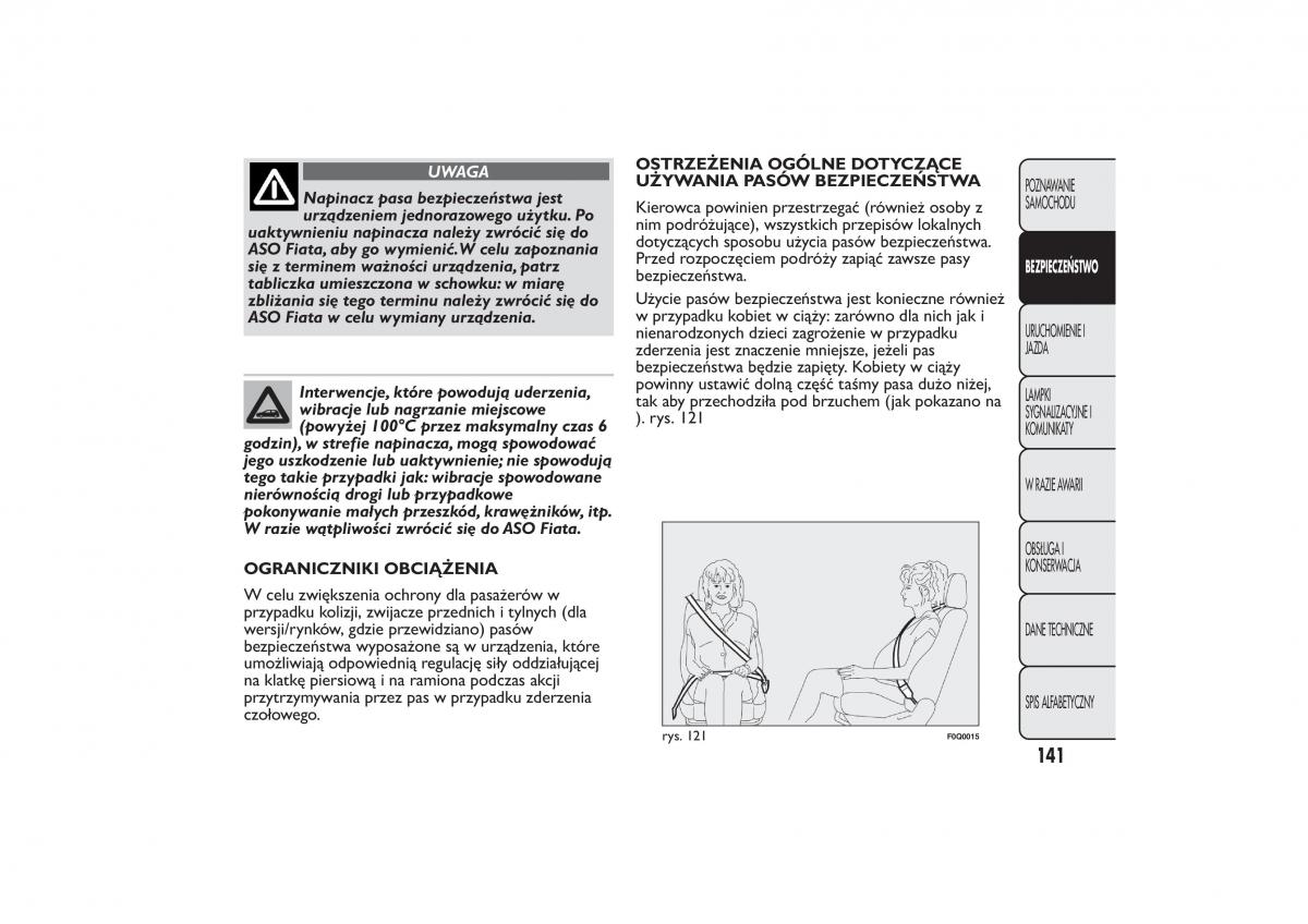 Fiat Bravo II 2 instrukcja / page 145